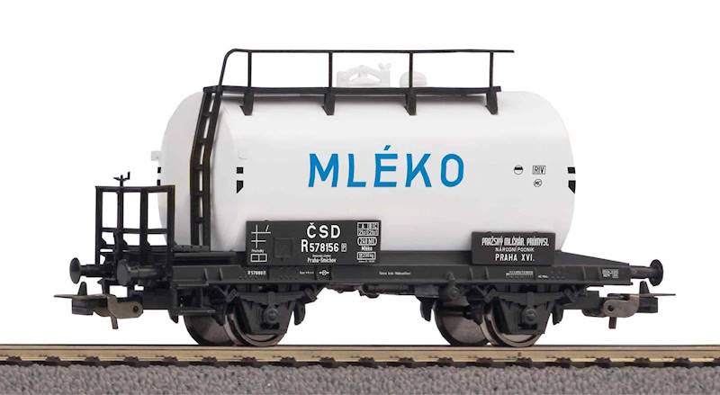 Wagon cysterna Mleko CSD H0 III PIKO 27717
