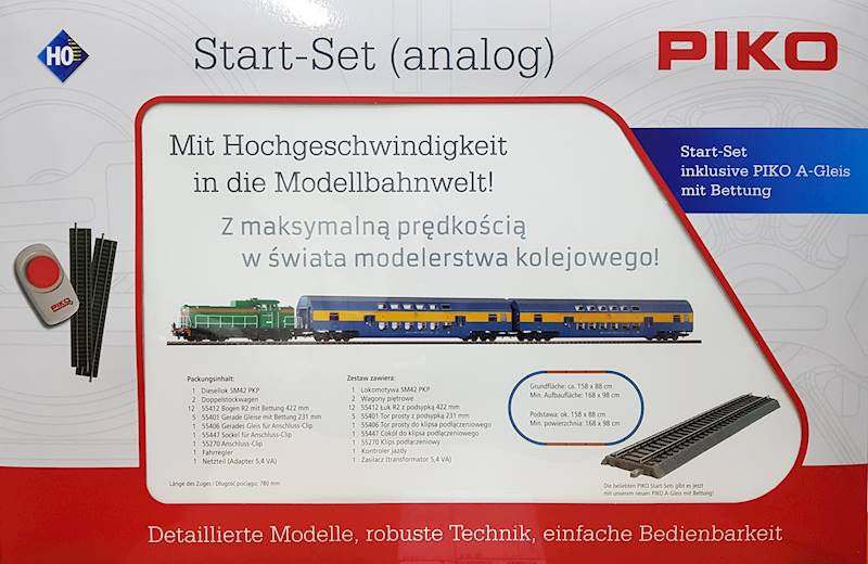 Zestaw startartowy SM42 H0 PIKO 97934
