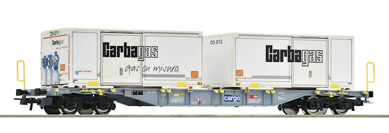 Wagon kont.Sgnss firmy SBB Cargo H0 Roco 6600122