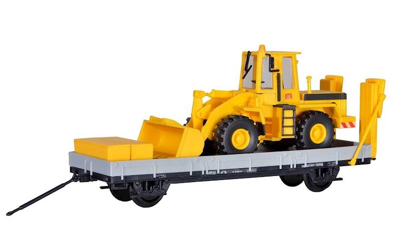 Wagon Robel 55.54 z ład.kołową Faun F1310 H0 16308