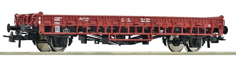 Wagon towarowy platforma typ Kbkm Roco 6600149 H0