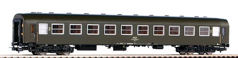 Wagon osobowy 111A, kl.2 PKP, ep.V H0 PIKO 97181