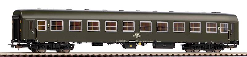 Wagon osobowy 111A, kl.2 PKP, ep.V H0 PIKO 97182