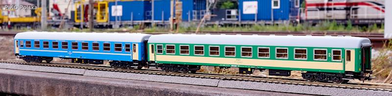 Zestaw 2 wag.2 kl. i kuszetka Intercity PIKO 97302