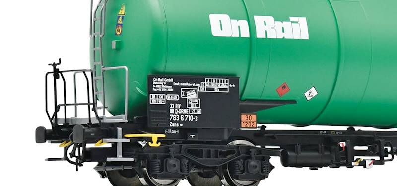 Zestaw 2 cystern typ Zans, OnRail Roco 6600147 H0