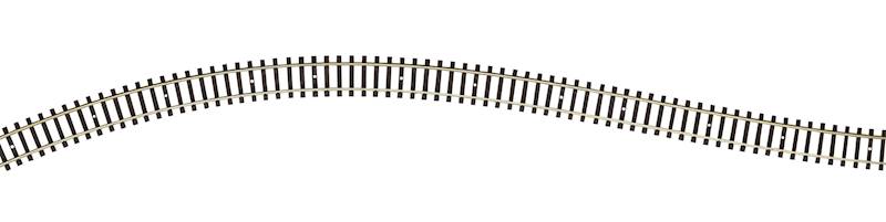 Fleischmann Tor gięty flex 730mm N 22200