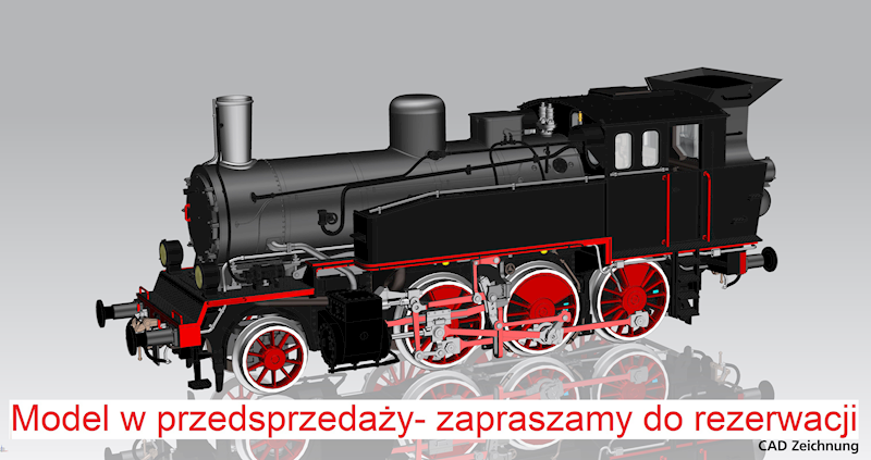 Lokomotywa parowa TKi3 PKP III  H0 50738 DCC SOUND