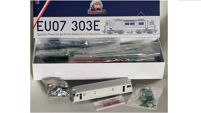 EU07-zestaw do montażu, Schlesienmodelle H0 107000