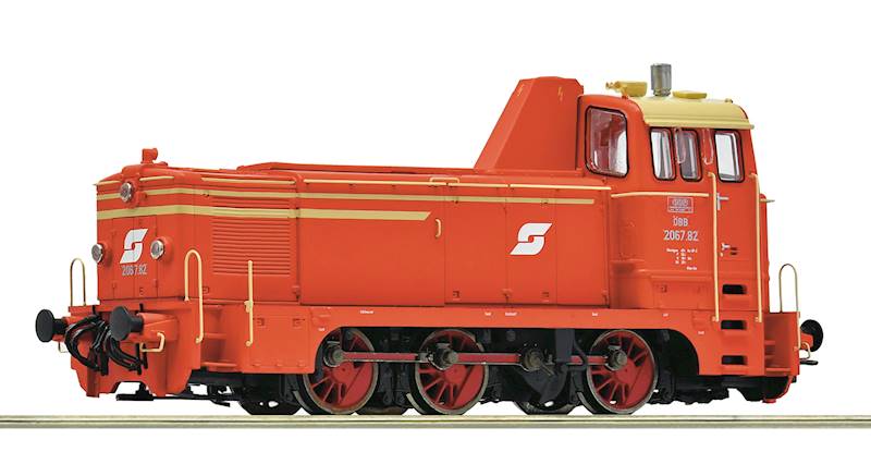 Lok. spalinowa 2067.82, ÖBB H0 Roco 7310064 SOUND