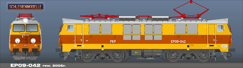 EP09-042 PKP CARGO H0 Schlesienmodelle 109020
