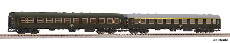 Zestaw 2 wag. 2 kl. i 1  kl. PKP IV H0 PIKO 28321