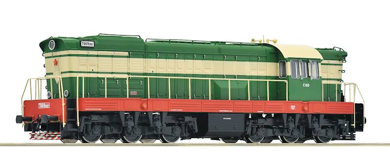 Lokomotywa spalinowa T669 CSD 7310012 DCC SOUND