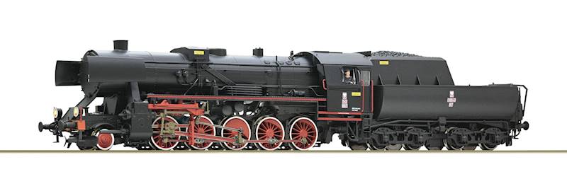 Lokomotywa parowa Ty2 H0 ROCO 70108 DCC SOUND MKB