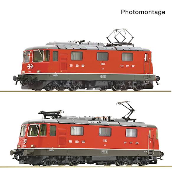 Re 4/4 II 11133 i Re 4/4 II 11192 H0 ROCO 7510127 