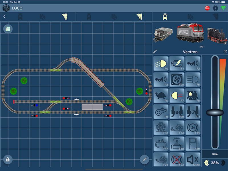 Centrala DCC Wi-Fi RB1110-MINI Railbox bez zasil.