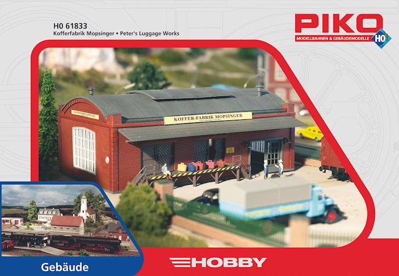 Fabryka walizek „Mopsinger” H0 PIKO  61833