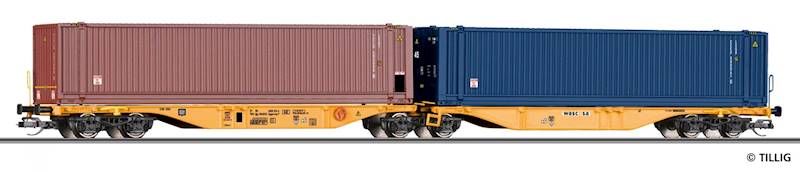 18079 Wagon kontenerowy typ Sggmrss, WASCOSA TT
