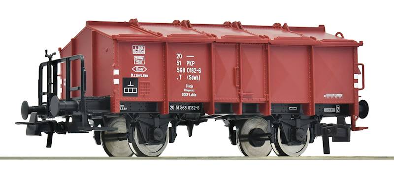 Wagon tow. z uchylnymi klapami PKP H0 Roco 6600175