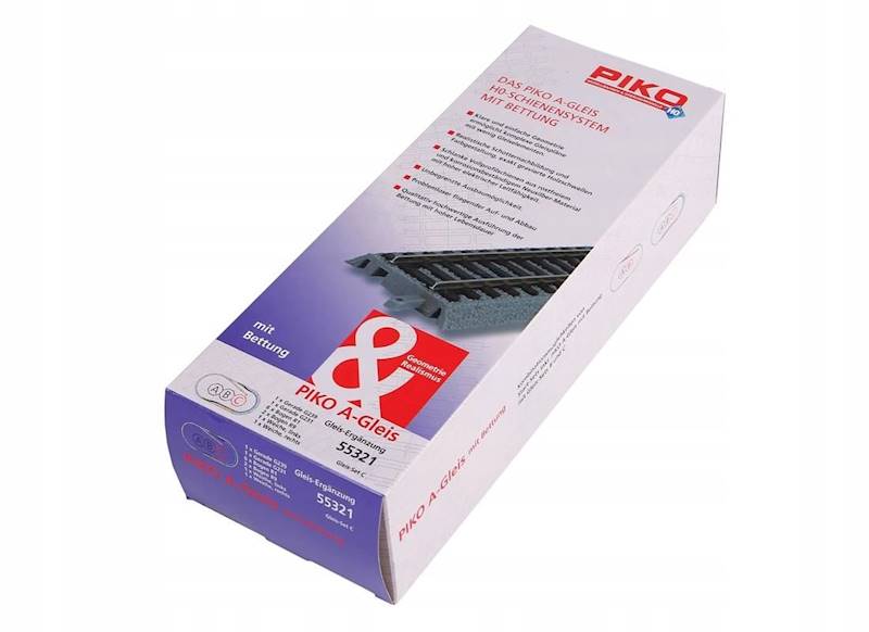 Zestaw torów C  A-Gleis Bettung H0 PIKO 55321