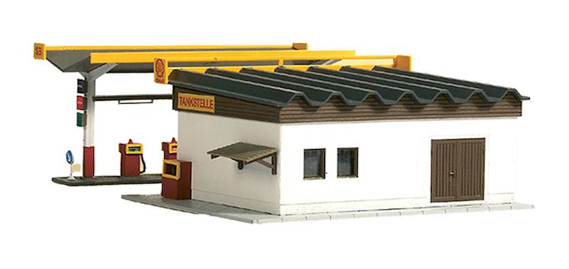 Auhagen 11340 – Stacja benzynowa  Skala H0 