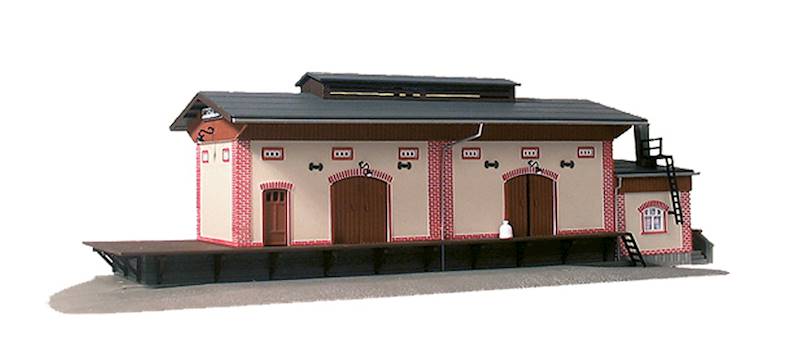 Auhagen 11399 – Magazyn kolejowy Skala H0 