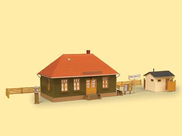 Auhagen 11407 – Przystanek kolejowy Skala H0 