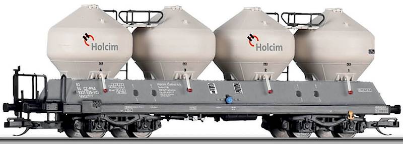 01118 Tillig Zest.2 wag.silosowych typ Uacs 451 TT