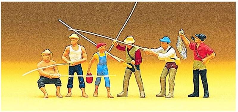 10077 Preiser Wędkarze  H0