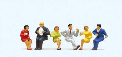 10103 Preiser Osoby w pozycji siedzącej  H0