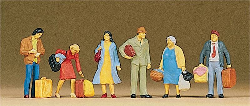 10114 Preiser Pasażerowie H0