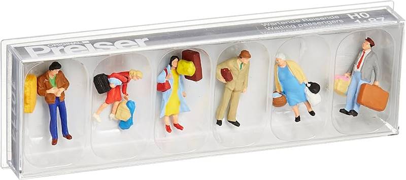 10114 Preiser Pasażerowie H0