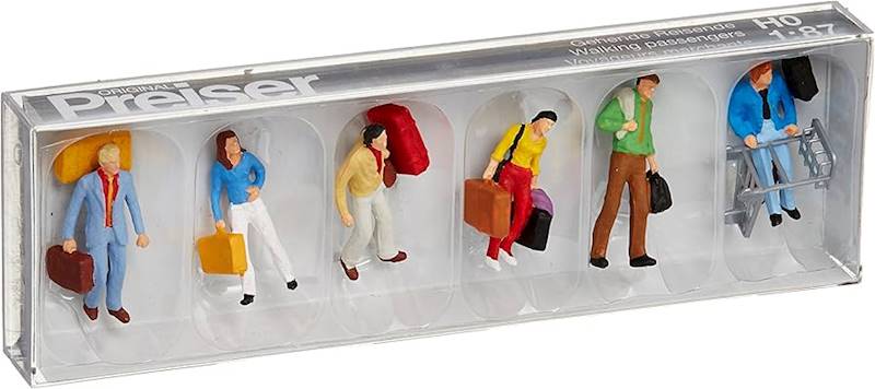 10115 Preiser Pasażerowie H0