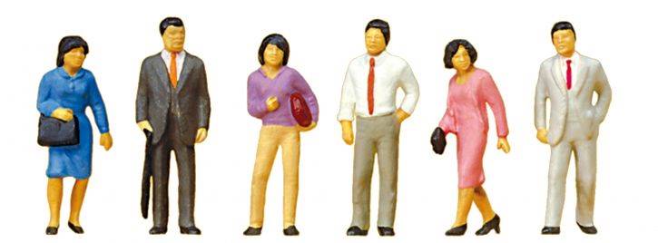 10119 Preiser Osoby narodowości japońskiej H0