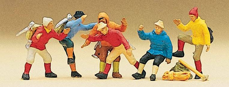 10190 Preiser Alpiniści H0