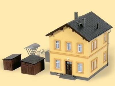 Auhagen 11349 Kolejowy budynek administracyjny H0 