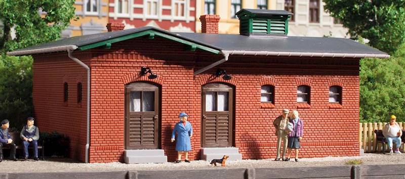 Auhagen 11384 – Toaleta dworcowa Skala H0 