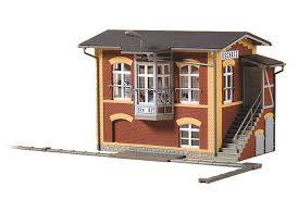 Auhagen 11411 – Nastawnia Oschatz Skala H0 