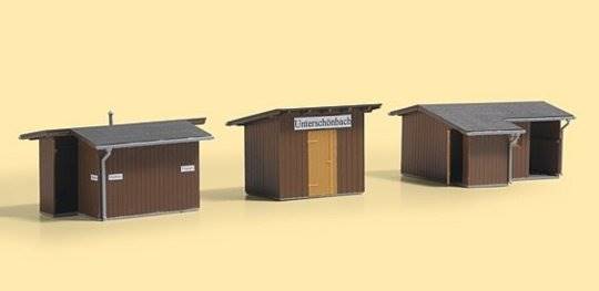 Auhagen 11415 – Przystanek kolejowy Skala H0 