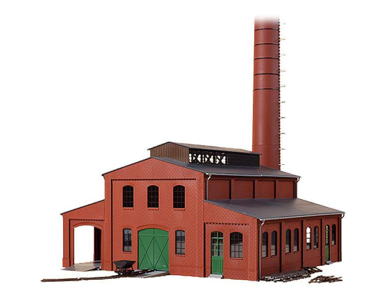 Auhagen 11431 –Kotłownia z kominem Skala H0 