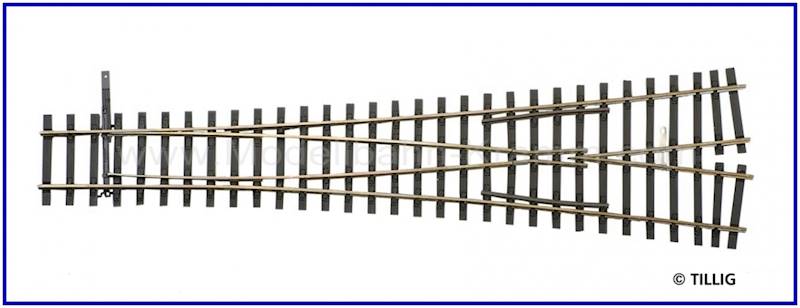 Tillig 85381 Rozjazd typu Y ABW 15°  H0  