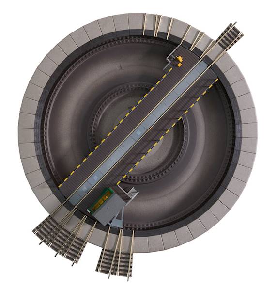 Obrotnica Modell-Gleis l=310mm Fleischmann 6152 H0