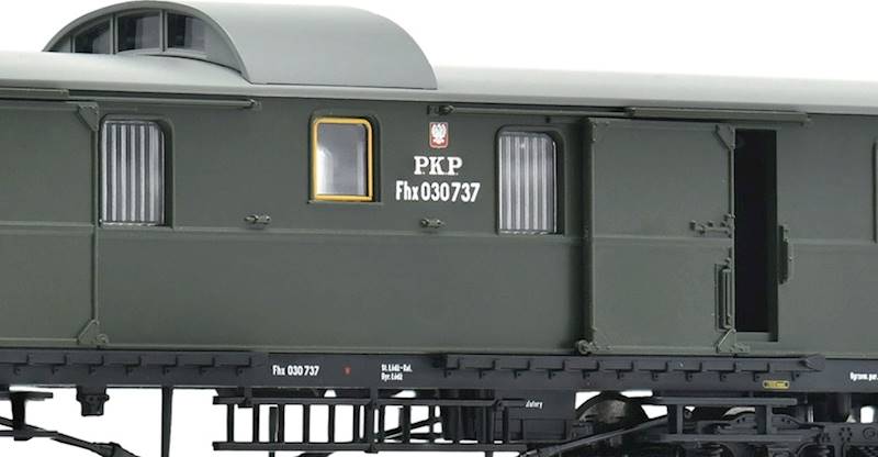 Wagon bagażowy ROCO 6200194 typu Fhx epo III H0