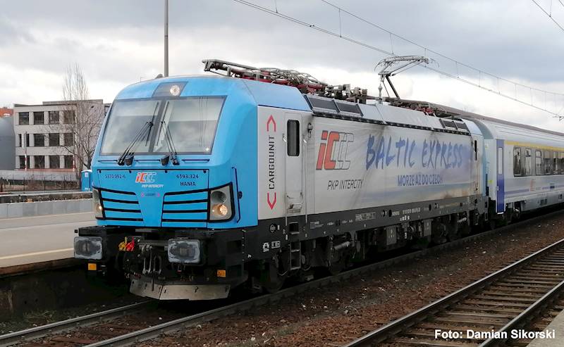 Elektrowóz BR193 Baltic PKP IC VI H0 PIKO 21803