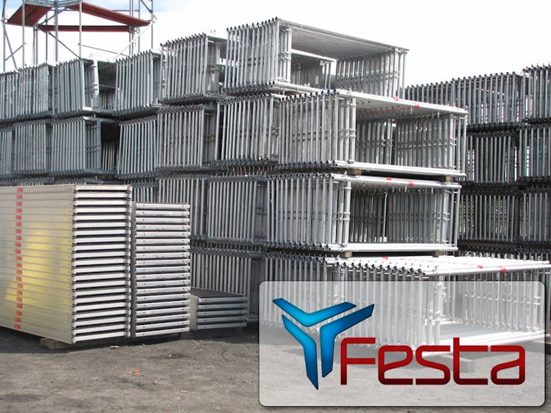 Rusztowanie elewacyjne typ Plettac PL 70-103,75 m2