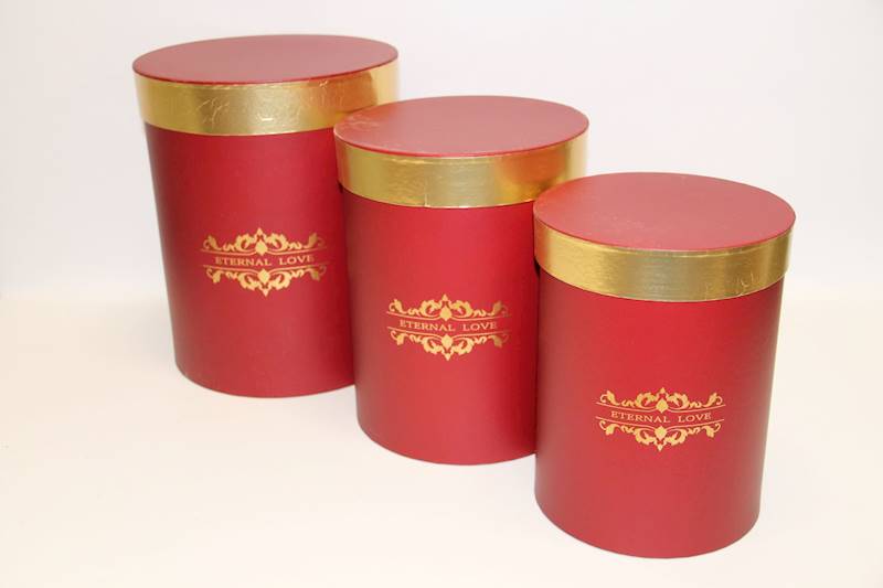 FLOWERBOX BORDO 3 SZT