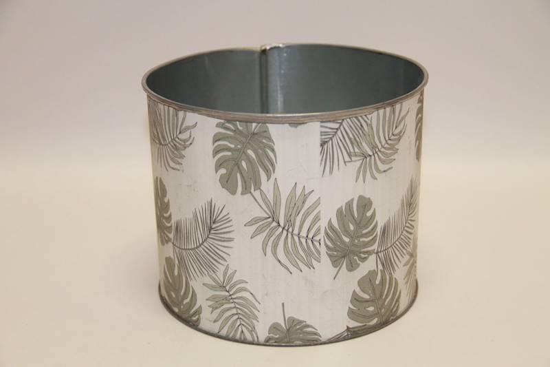 OSŁONKA MONSTERA BLACHA H 13,5 CM ŚR. 16 CM.