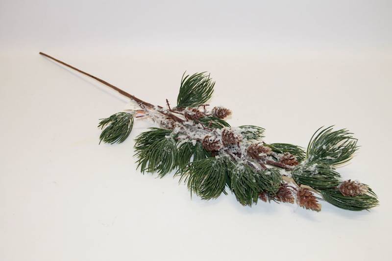 GAŁĄZKA SOSNA Z SZYSZKAMI DŁ 70 CM