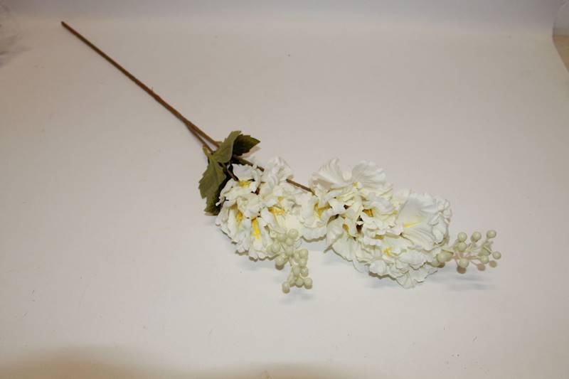 HORTENSJA GAŁĄZKA WHITE 85 CM