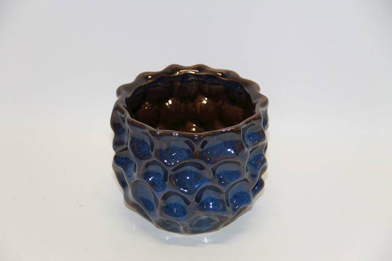 OSŁONKA DENTED NIEBIESKA MAŁA ŚR 11 CM WYS 10 CM