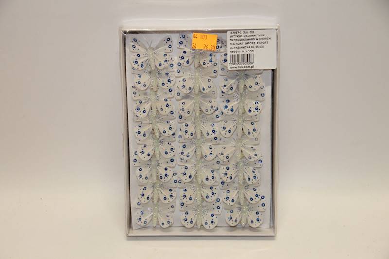 MOTYLE 5 CM CLIP S/24